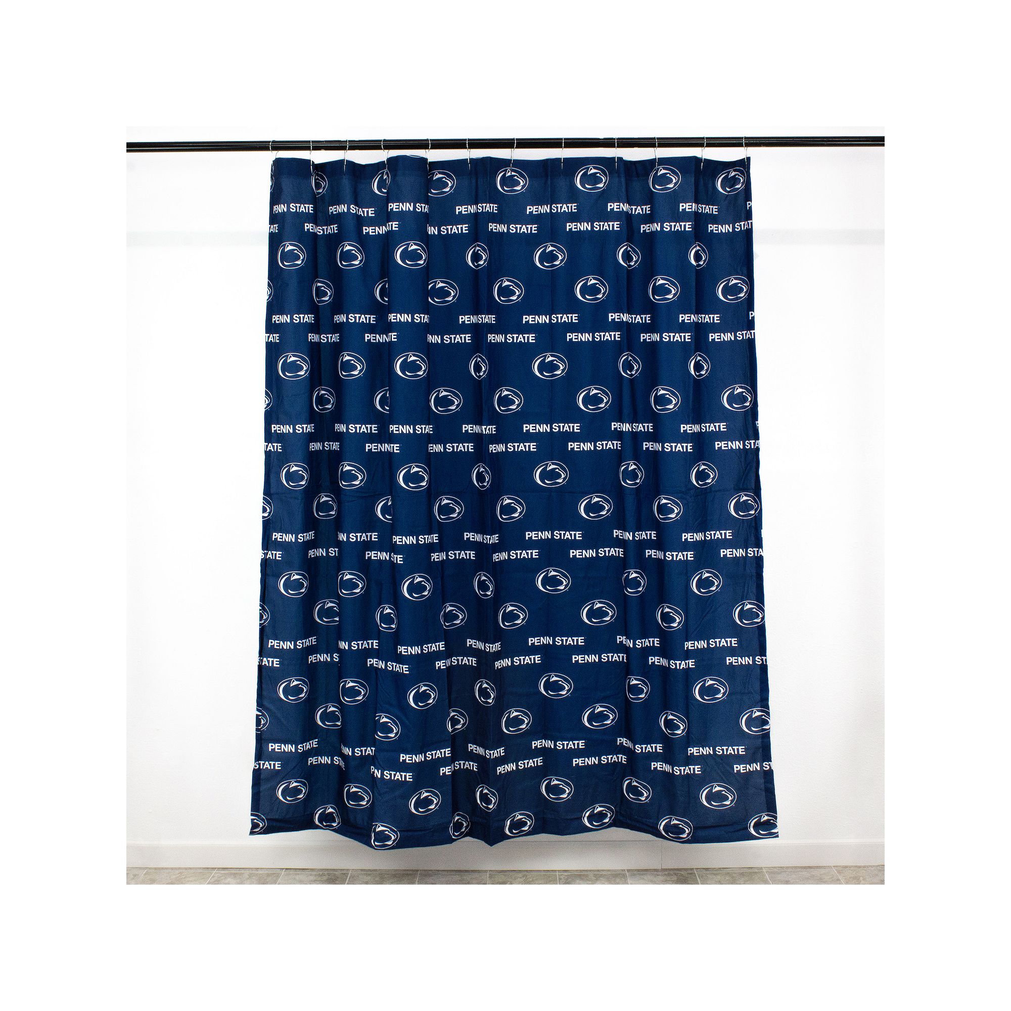 College Covers Penn State Nittany Lions Printed Shower Curtain Cover, Team