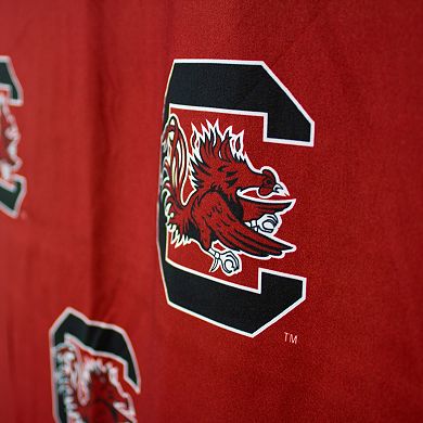 College Covers South Carolina Gamecocks Printed Shower Curtain Cover