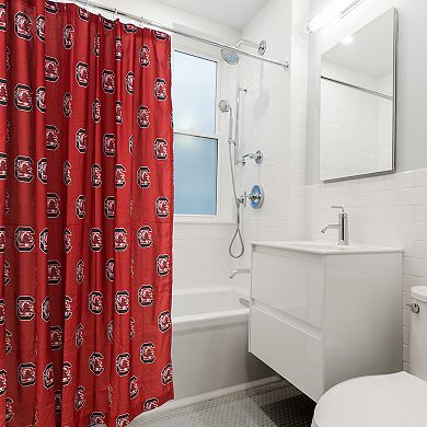 College Covers South Carolina Gamecocks Printed Shower Curtain Cover
