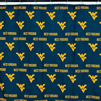 College Covers West Virginia Mountaineers Printed Shower Curtain Cover