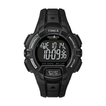 Timex® Men's Ironman Rugged Sport 30-Lap Digital Chronograph Watch