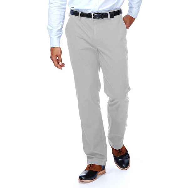 Big & Tall Haggar® Performance Cotton Slacks: Straight-Fit Comfort Flex ...