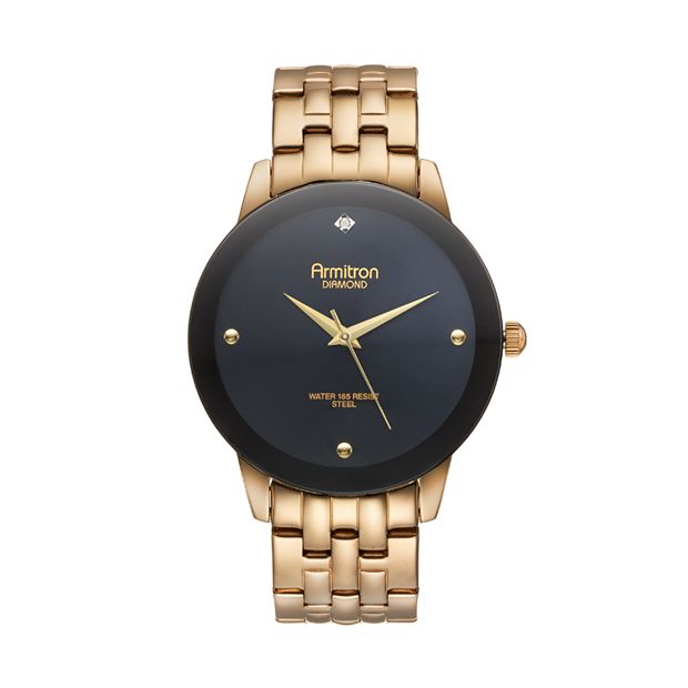 Kohls mens gold online watches