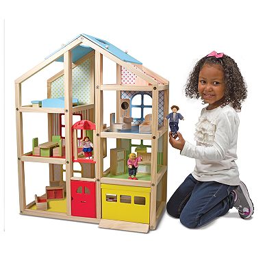 Melissa and Doug Hi-Rise Dollhouse