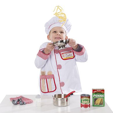 Melissa and Doug Let's Play House Stainless Steel Pots and Pans Play Set