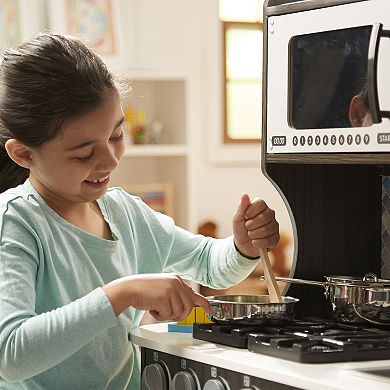 Melissa and Doug Let's Play House Stainless Steel Pots and Pans Play Set