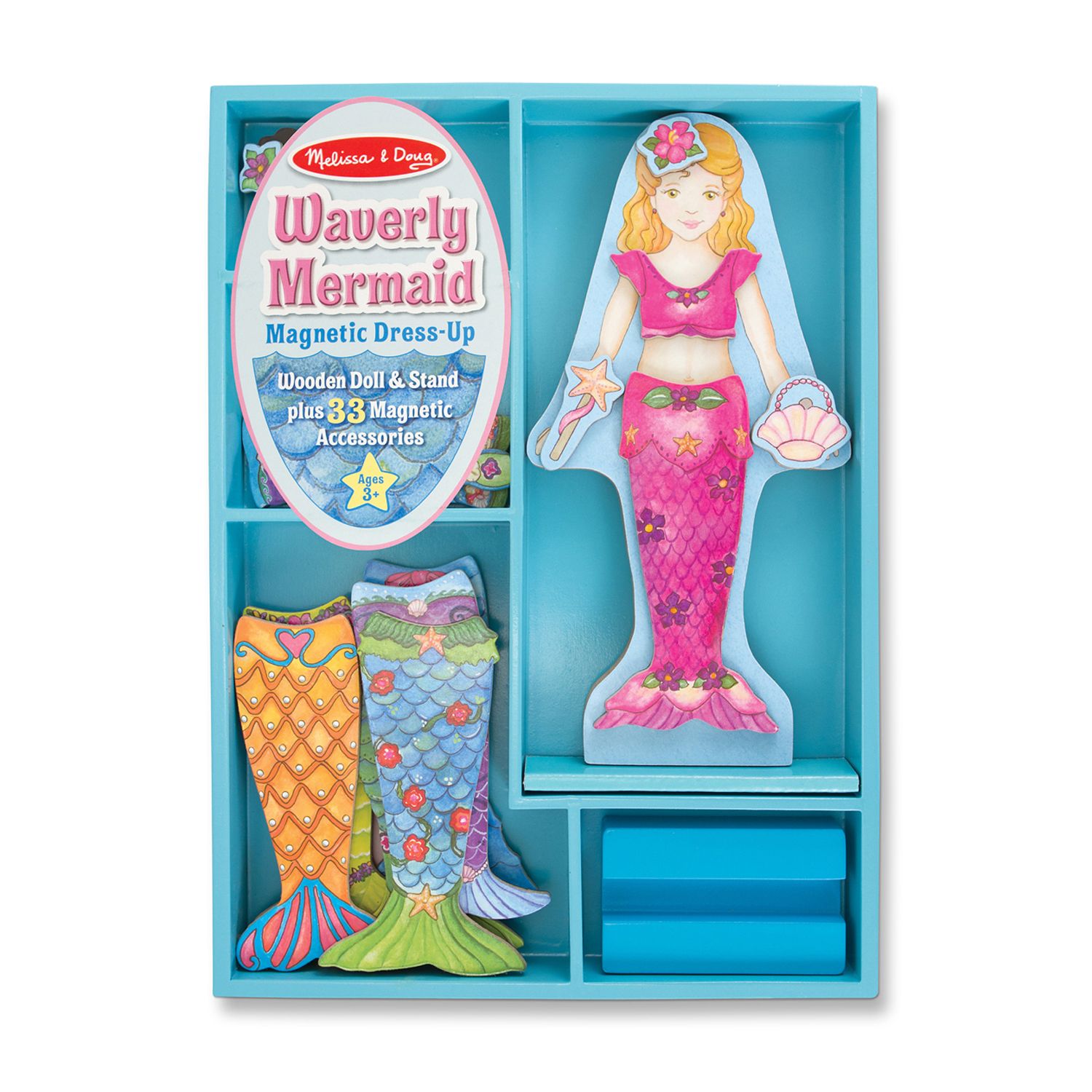 melissa and doug magnetic wooden dress up dolls