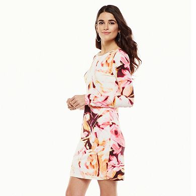 Women's Jennifer Lopez Printed Shift Dress