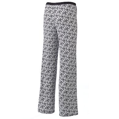 Women's Apt. 9® Pajamas:Avery Satin-Trim Pajama Pants