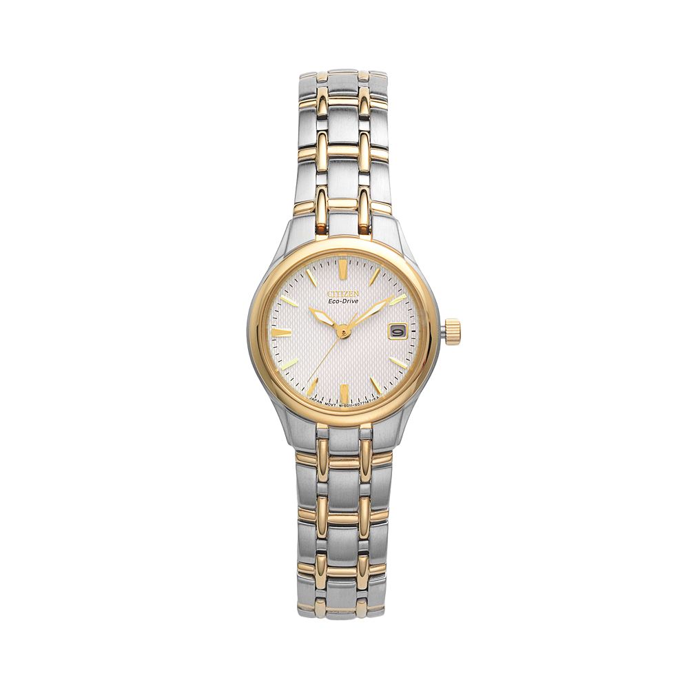 NWT Citizen Eco-Drive Silhouette Two-Tone Dress Watch 71gaP0gD2dS._AC_UY900_.jpg main image 4