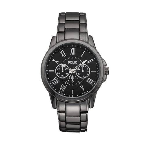 Folio Men's Stainless Steel Watch