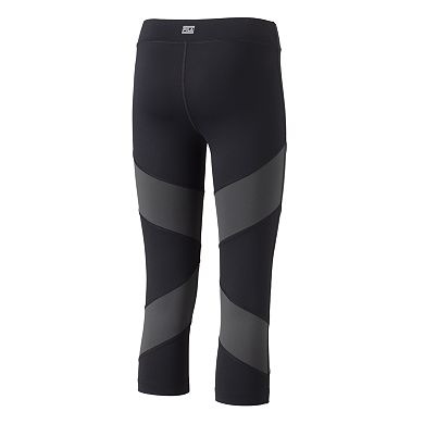 Women's FILA SPORT® Rule Break Colorblock Running Capri Leggings