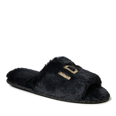 Fur Slides Burgundy Fenty Slippers Dupe Dearfoams Bridal 