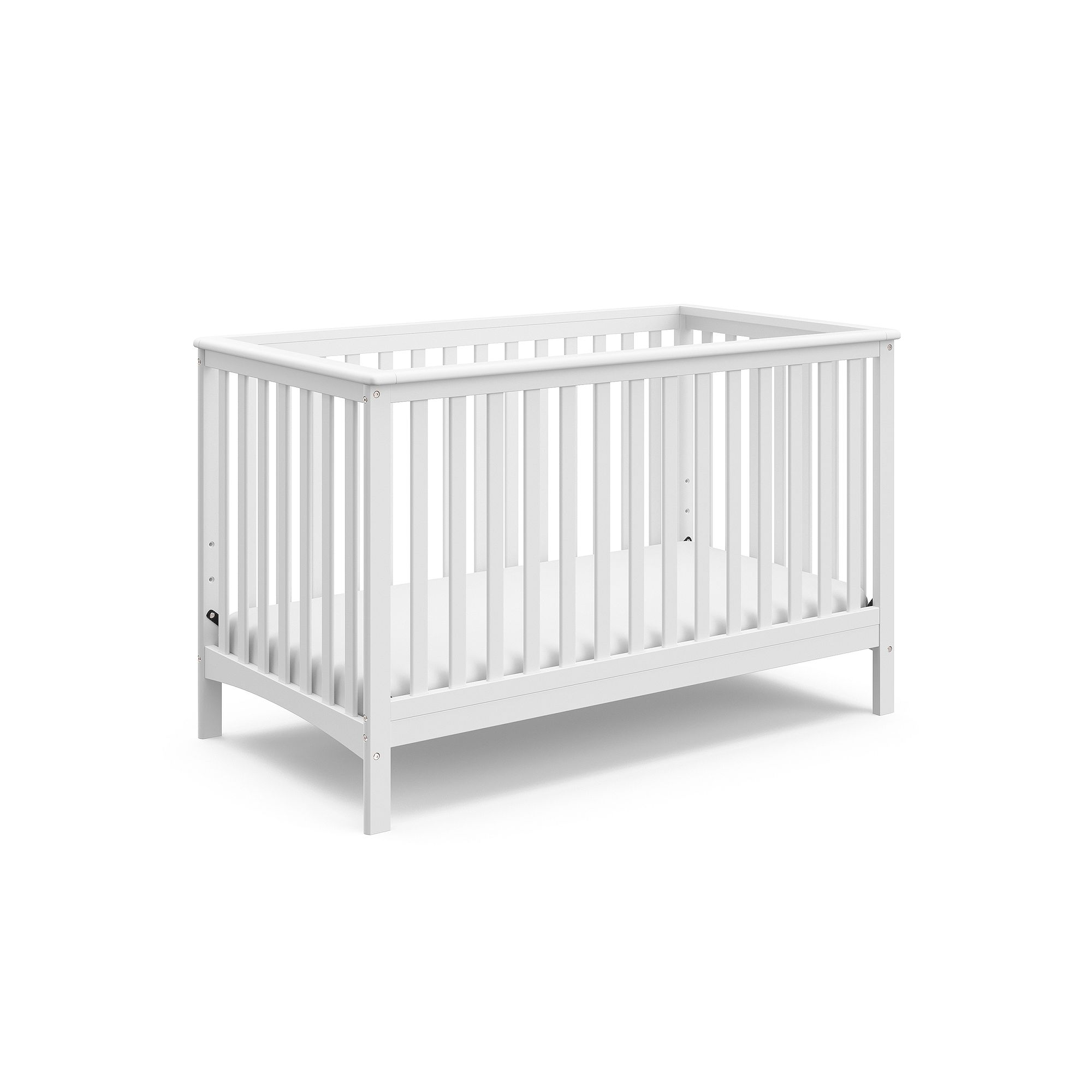 Storkcraft Hillcrest 4-in-1 Convertible Crib, White
