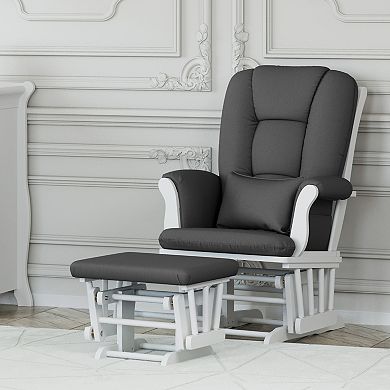 Storkcraft Tuscany Glider Chair & Ottoman