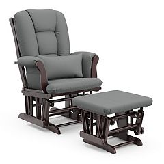 Microfiber glider outlet chair