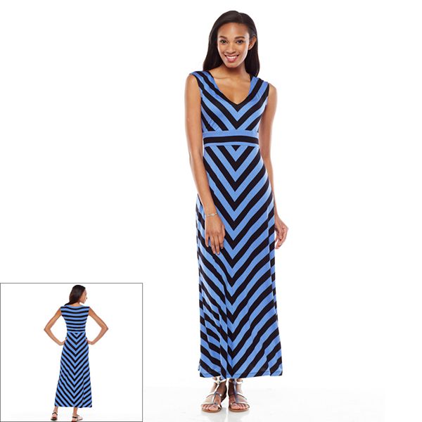 Apt. 9® Striped Maxi Dress - Women's