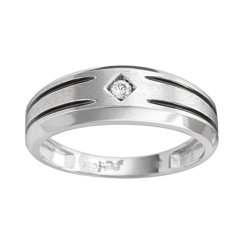 Kohls mens store diamond rings