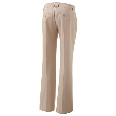 ELLE™ Curvy Fit Straight-Leg Pants - Women's