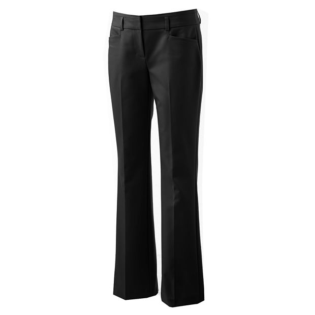 Kohls straight leg pants sale