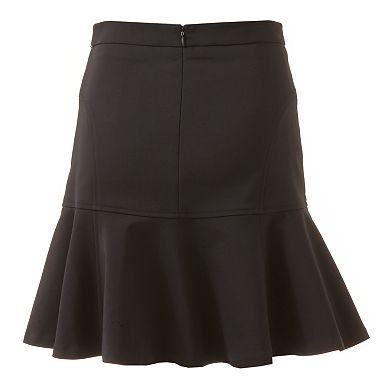 ELLE™ Flounce-Hem Skirt - Women's