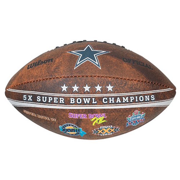 Dallas Cowboys Commemorative Championship 9' Football