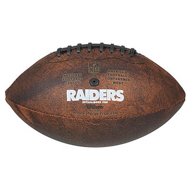 Oakland Raiders Commemorative Championship 9' Football