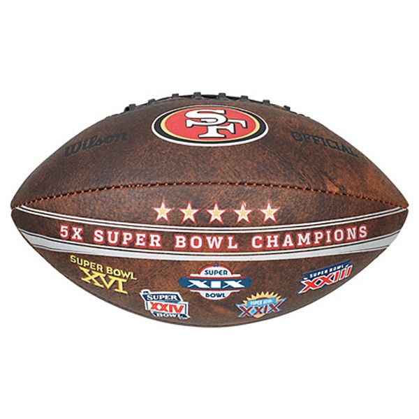 NFL Superbowl Champs Plush Throw - San Francisco 49ers