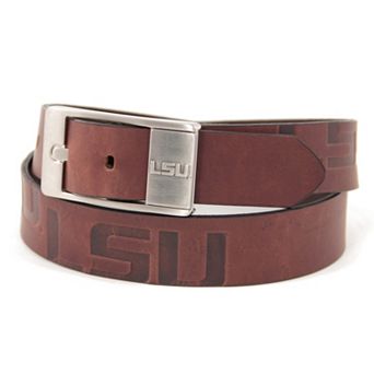 Men's LSU Tigers Brandish Leather Belt