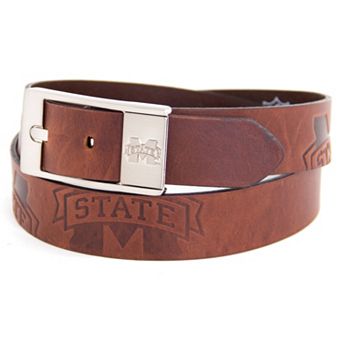 Men's Mississippi State Bulldogs Brandish Leather Belt