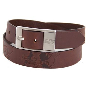 Men's Oklahoma State Cowboys Brandish Leather Belt
