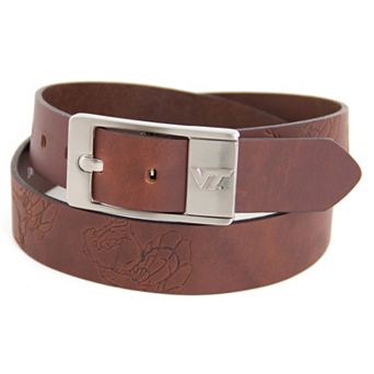 Men's Virginia Tech Hokies Brandish Leather Belt