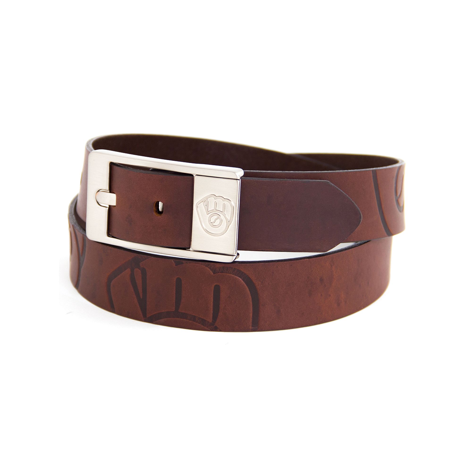 MLB Milwaukee Brewers Brandish Belt, Size: 32, Team