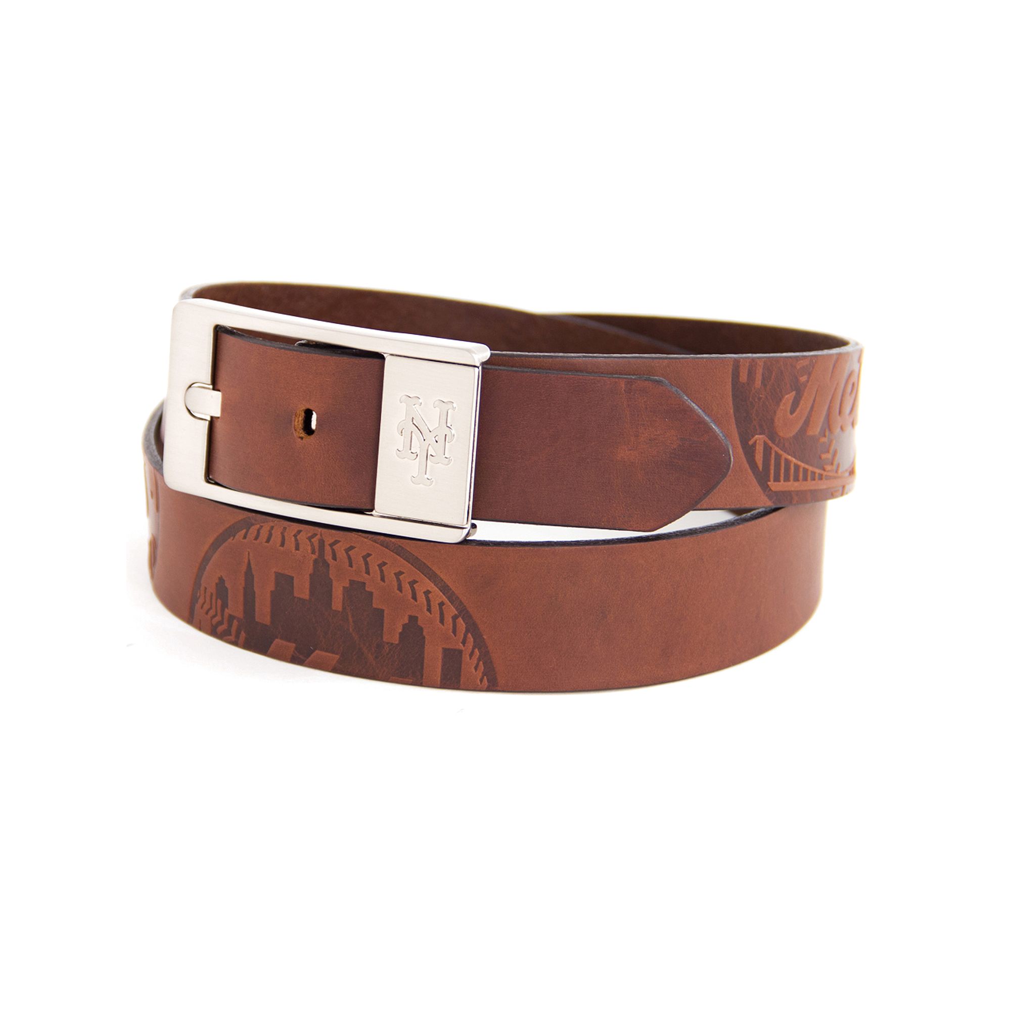MLB New York Mets Brandish Belt, Size: 32, Team