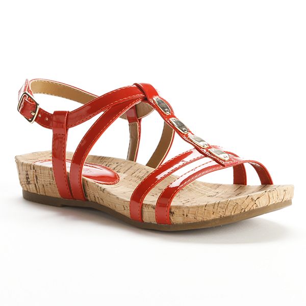 sole (sense)ability T-Strap Gladiator Sandals - Women