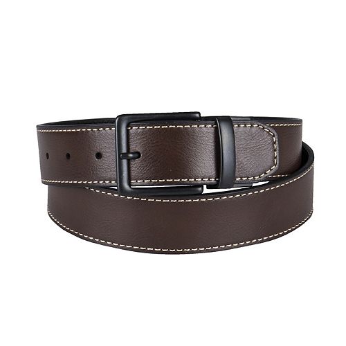 Levi's Tumbled-Leather Reversible Belt - Men