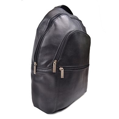 Royce Leather Vaquetta 15-in. Black Laptop Backpack