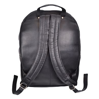 Royce Leather Vaquetta 15-in. Black Laptop Backpack