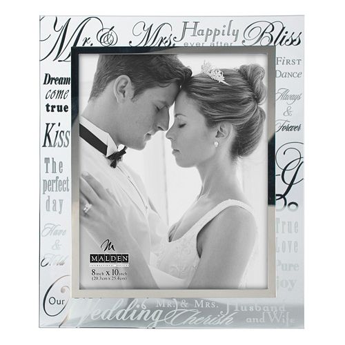 Malden ''Mr. and Mrs.'' 8'' x 10'' Frame