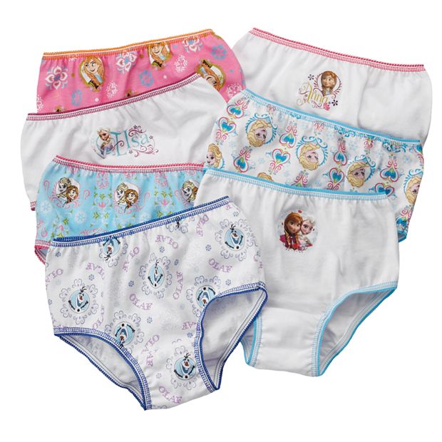 Disney Princess Toddler Girl Training Underwear, 7-Pack, Sizes 2T-5T 