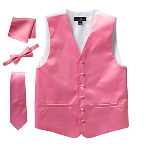 Men's Steven Land Solid 4-pc. Vest Set