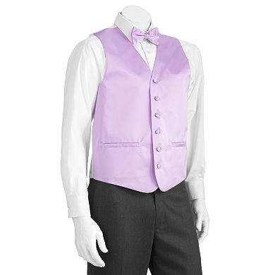 Men's Steven Land Solid 4-Piece Vest Set