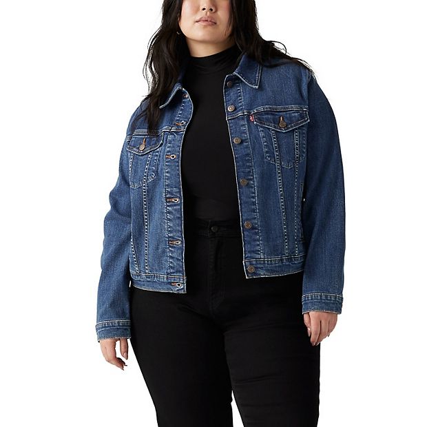 Plus Size Levi's® Original Trucker Jean Jacket