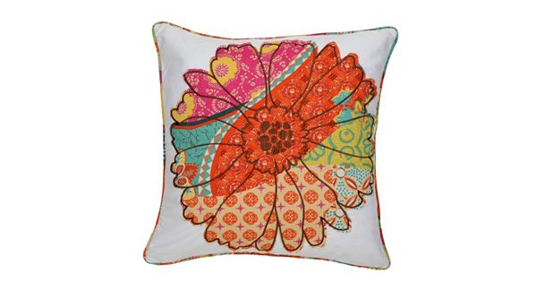 Zanzibar Flower Decorative Pillow
