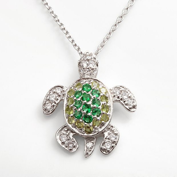 Kohls deals turtle necklace