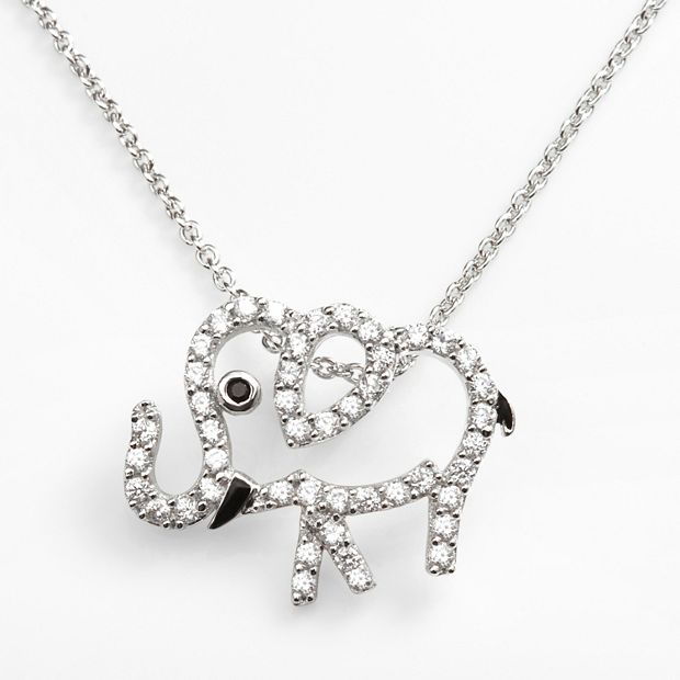 Kohls store elephant necklace