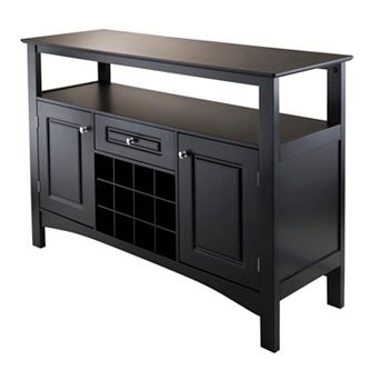 Winsome Jasper 12-Bottle Buffet Table