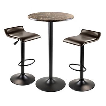 Winsome Cora 3 pc Pub Table Set