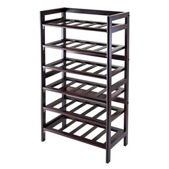 Winsome Silvi 30-Bottle Wine Rack