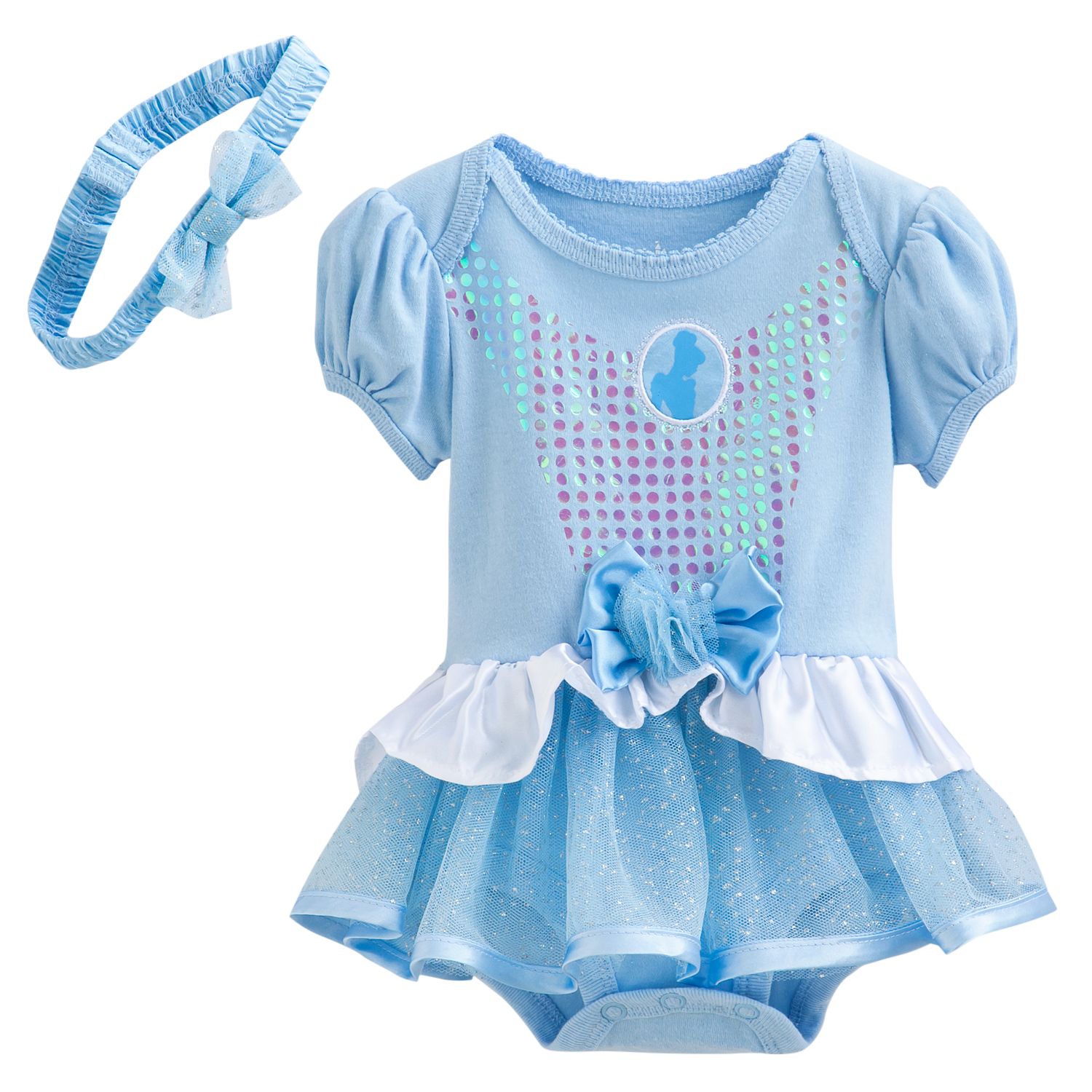 cinderella costume bodysuit for baby